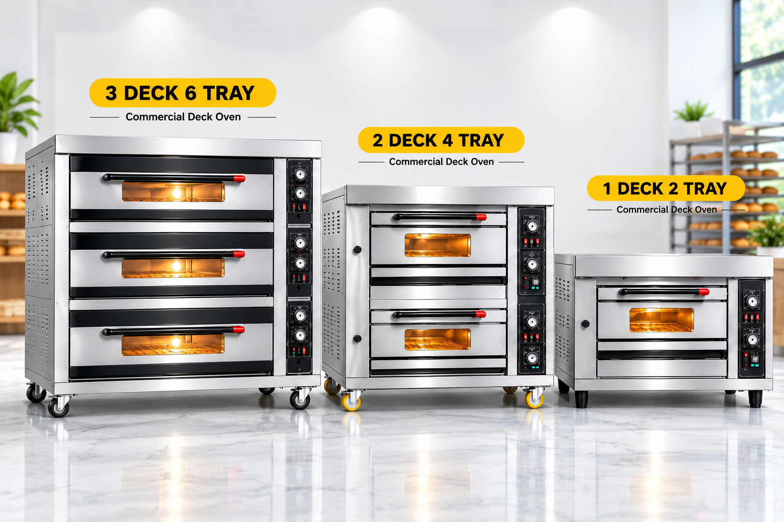 COMMERCIAL DECK OVEN